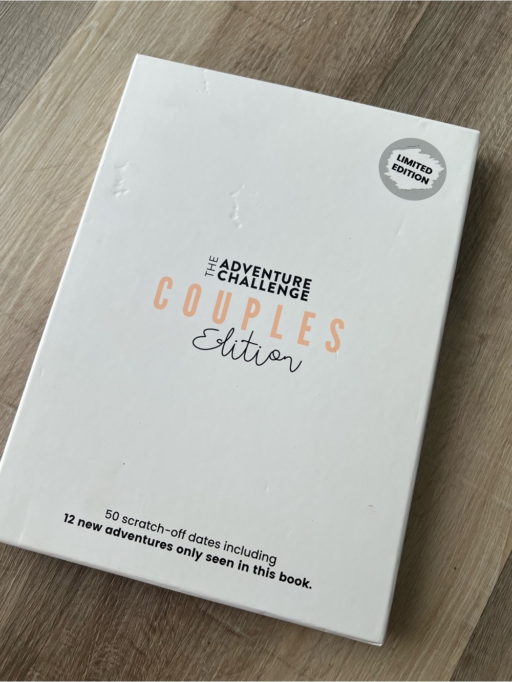The Adventure Challenge Couples Edition Book Limited Edition